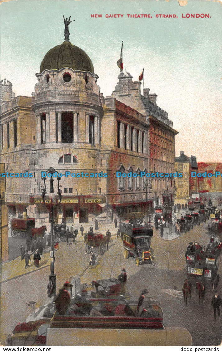 R109396 New Gaiety Theatre Strand. London. 1909 - Other & Unclassified