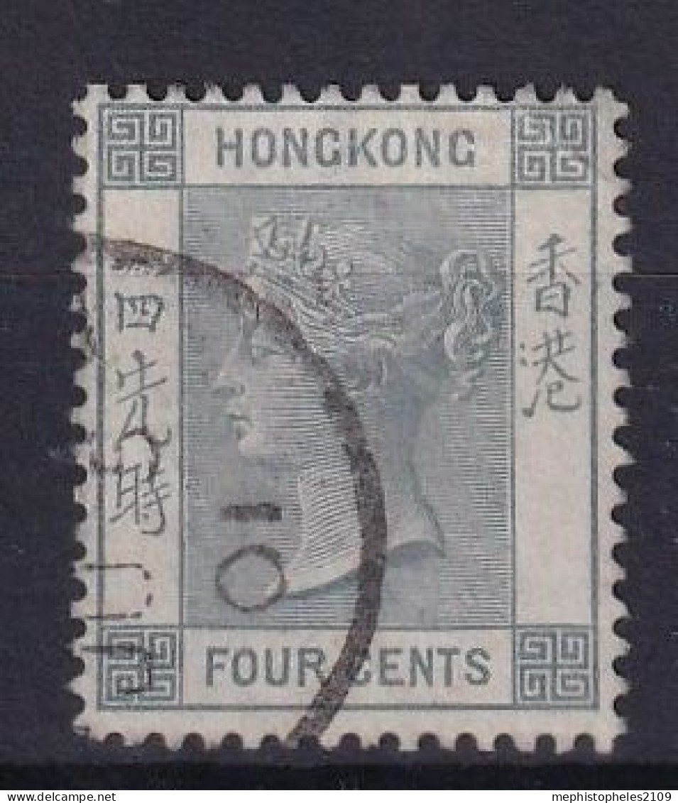 HONGKONG 1896 - Canceled - Sc# 38 - Gebruikt