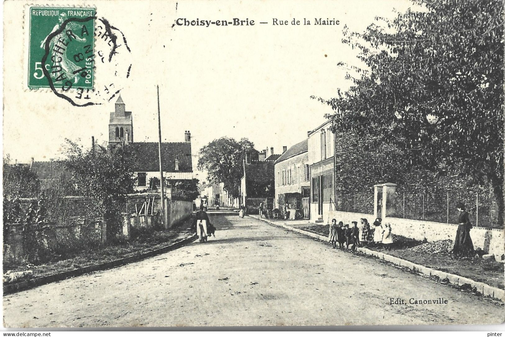 CHOISY EN BRIE - Rue De La Mairie - Andere & Zonder Classificatie