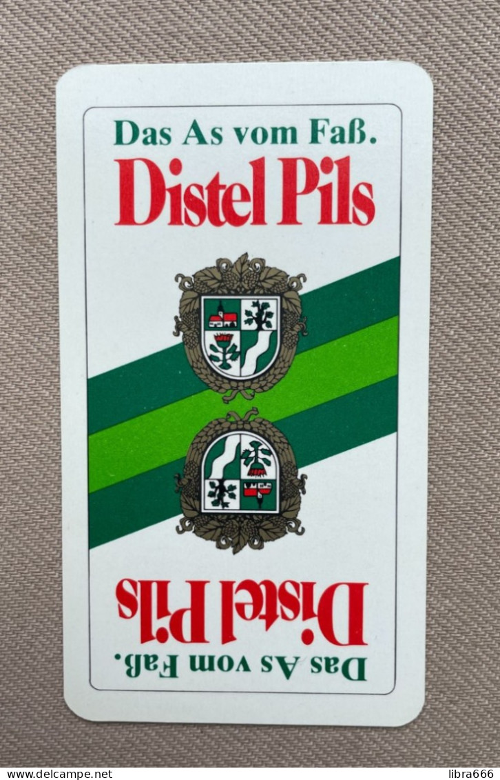 Speelkaart / Carte à Jouer - DISTEL PILS (Distelhausen) GERMANY - Autres & Non Classés