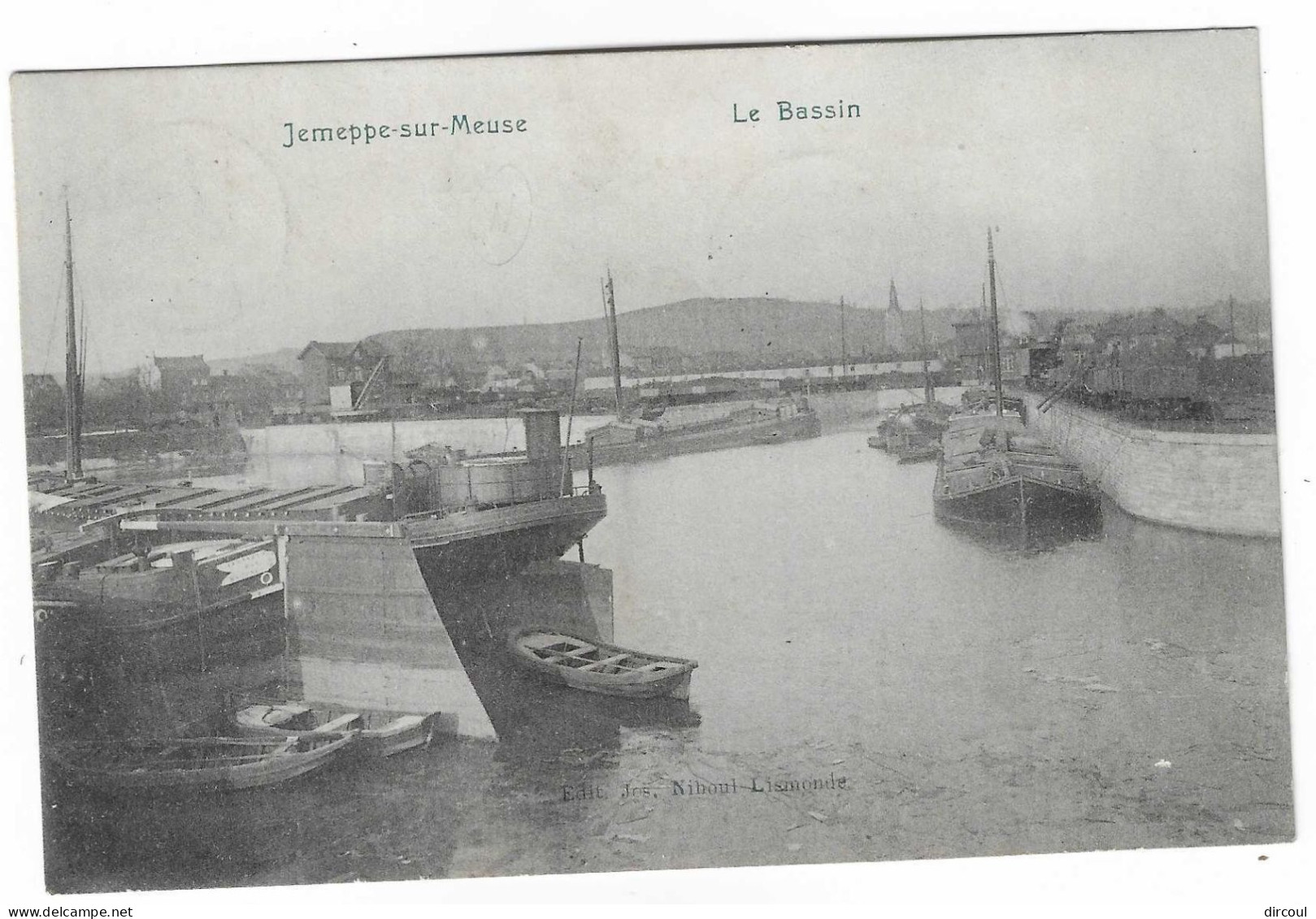 56374  Jemeppe  Sur  Meuse  Le  Bassin  Péniches - Seraing