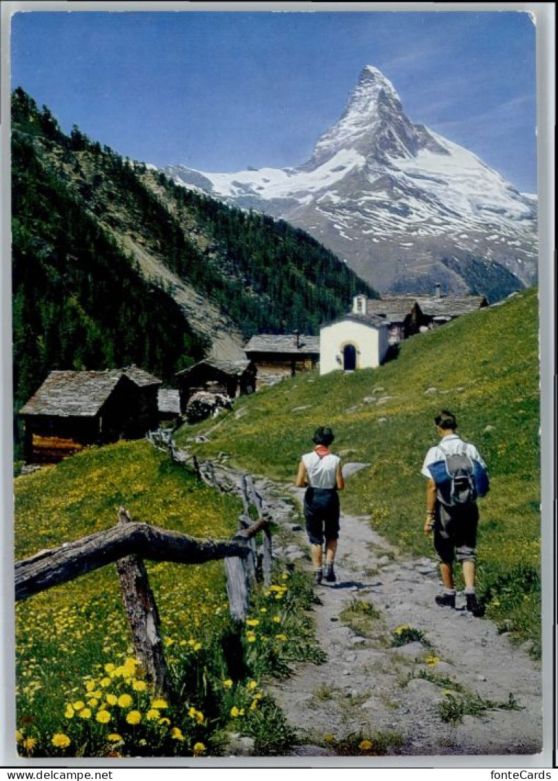 10697637 Zermatt VS Zermatt Findeln Matterhorn X  - Sonstige & Ohne Zuordnung