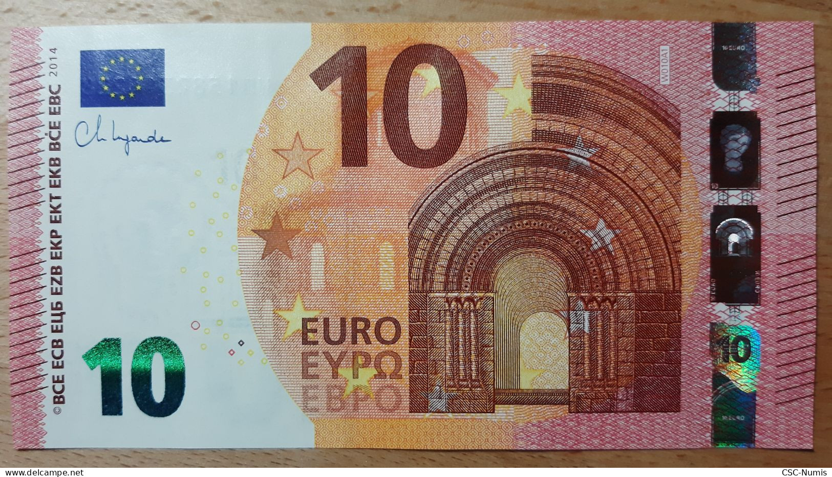 (B94) - Allemagne – Billet De 10€ 2014 – W010A1 - Neuf - 10 Euro