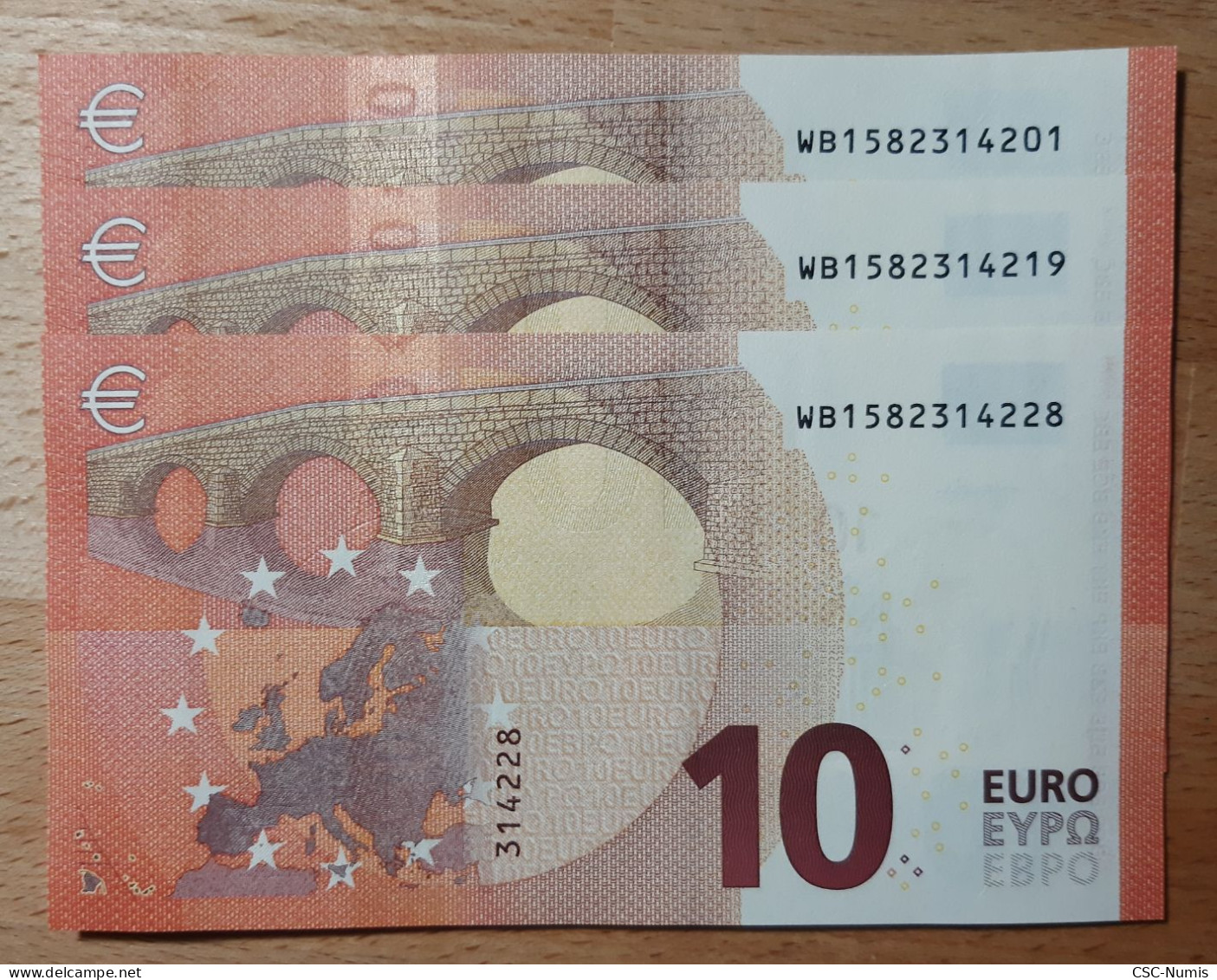 (B94) - Allemagne – Billet De 10€ 2014 – W010A1 - Neuf - 10 Euro