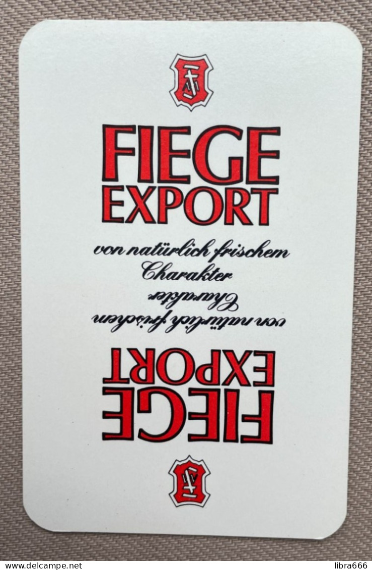 Speelkaart / Carte à Jouer - FIEGE EXPORT (Bochum) GERMANY - Autres & Non Classés