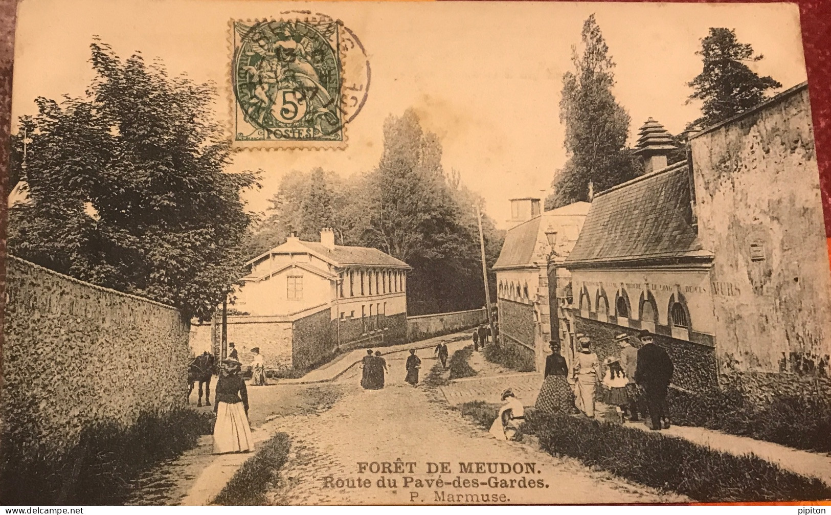 Forêt De Meudon Route Du Pavé Des Gardes - Meudon