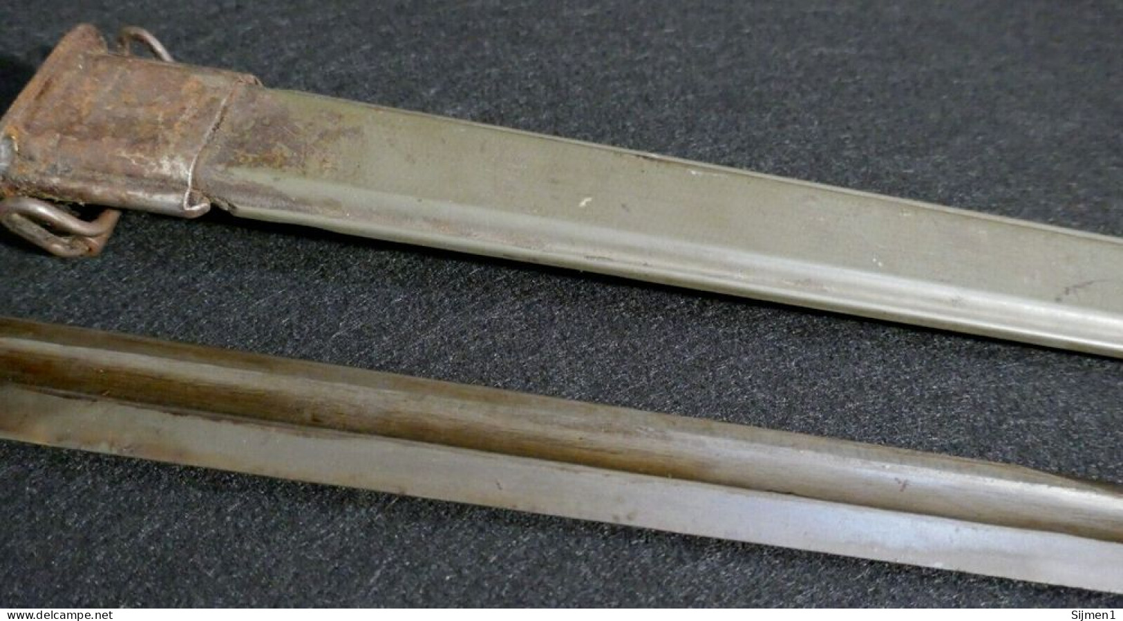 Seconde Guerre Mondiale, Armée Américaine USMC M1942 M1 Garand M1903 Springfield Bayonet 'UFH 1942', Début De La Guerre - Armes Blanches