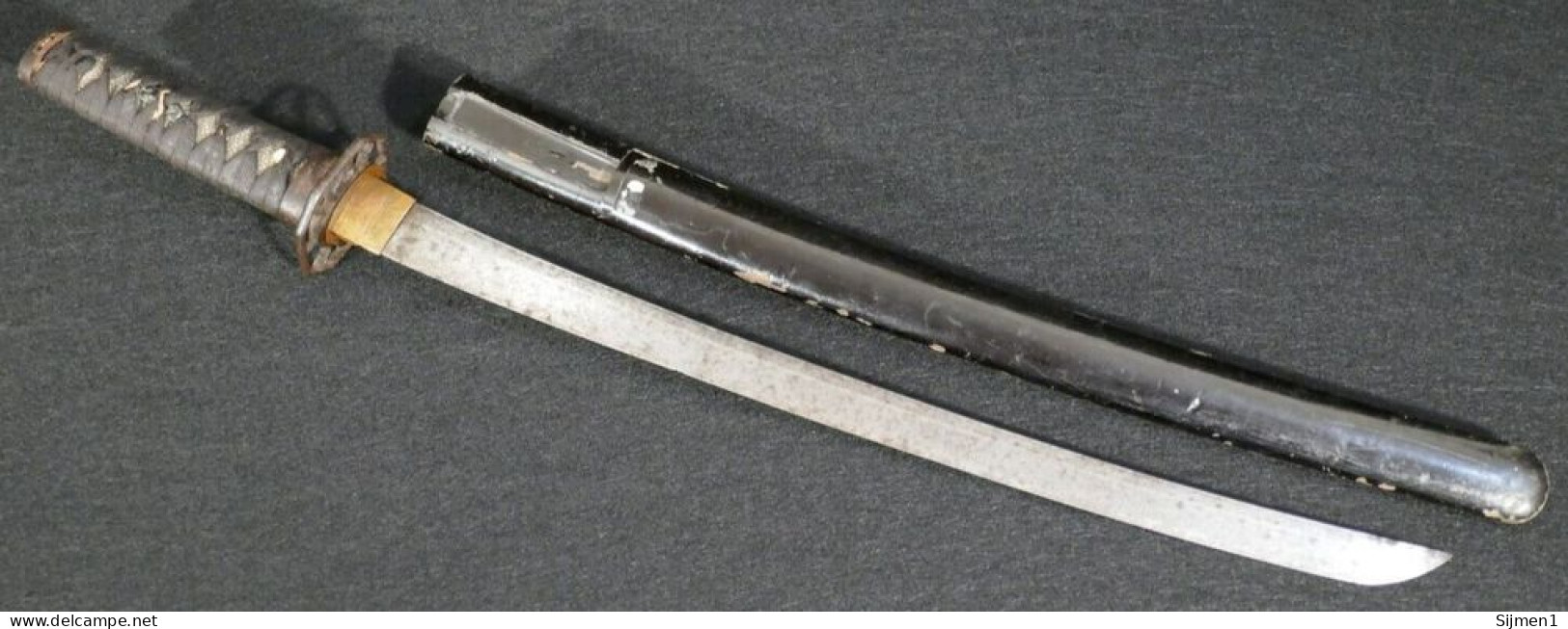 Raccords Et Supports De La Famille Des épées Wakizashi Japonaises Antiques - Armes Blanches