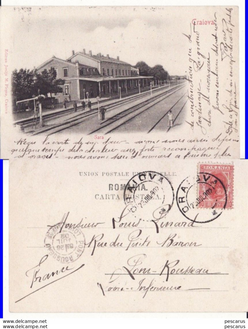 Romania,Rumanien,Roumanie   - Craiova- Gara, Bahnhof - Roemenië