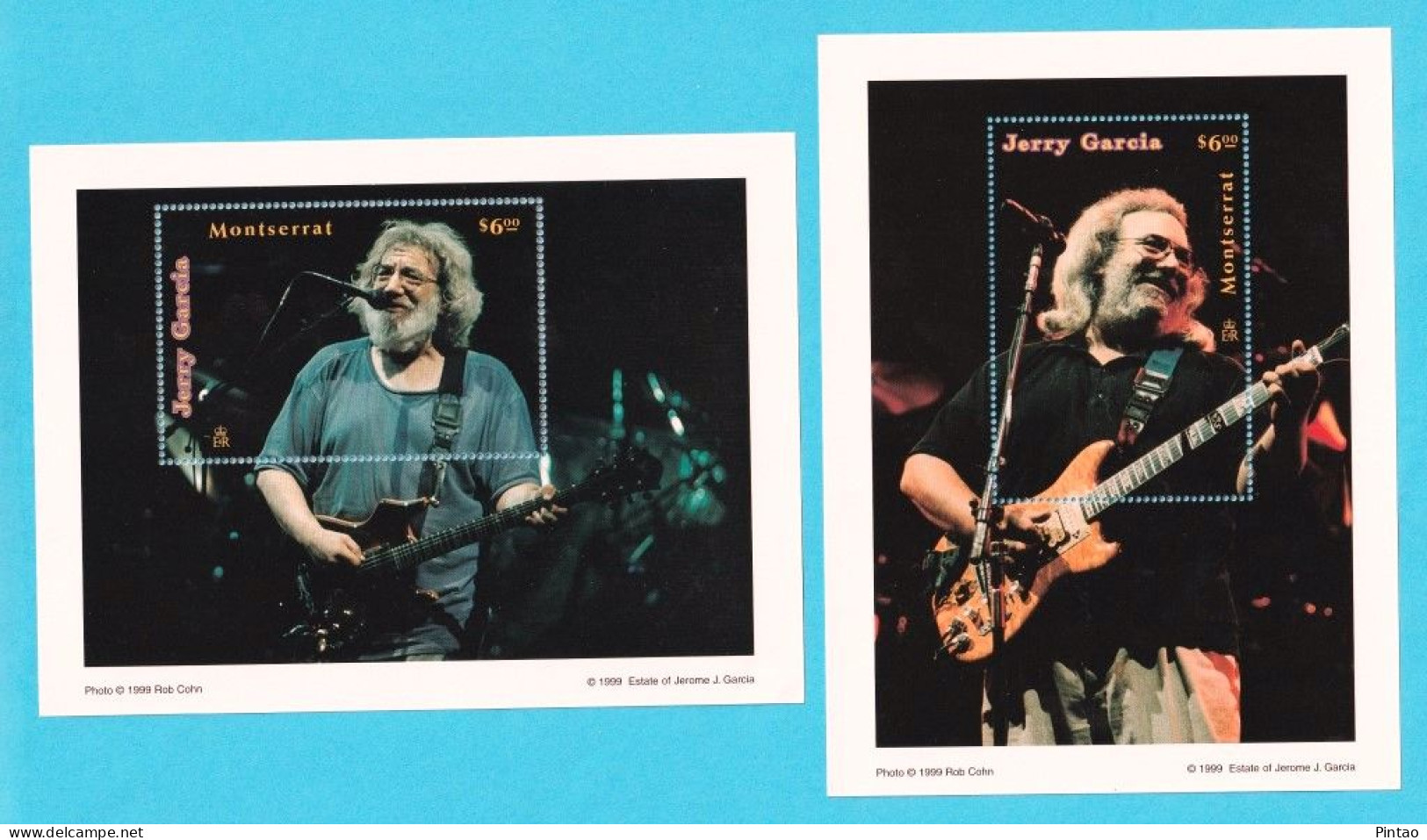 WW14528- MONTSERRAT  1999- MNH_ MÚSICA_ JERRY GARCIA - Chanteurs