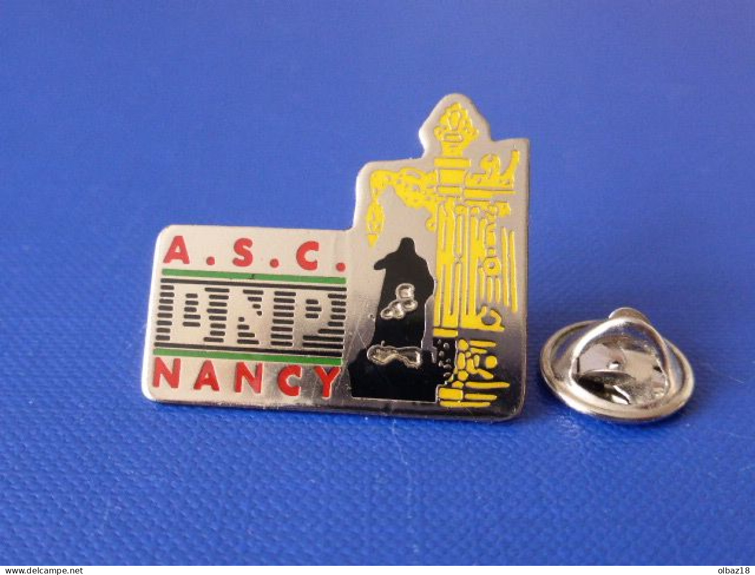 Pin's Banque BNP - ASC Nancy - Amicale Sportive Et Culturelle - Place Stanislas (HA50) - Banken