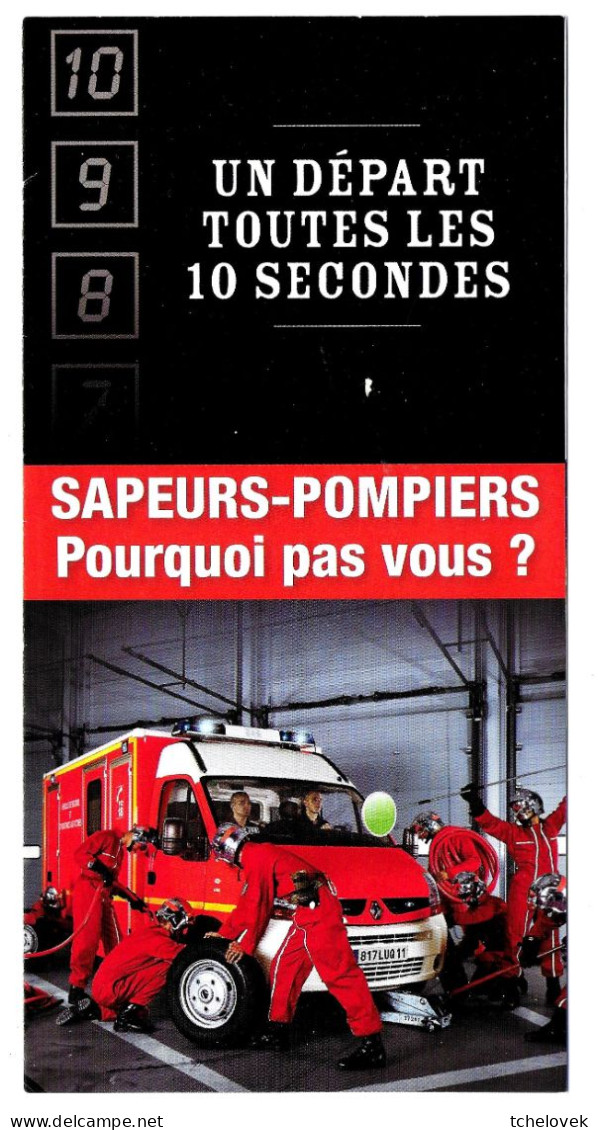 (Divers). Depliant Musée Sapeurs Pompiers De France Montville 76 (1) & (2) & (3) & (4) - Werbung