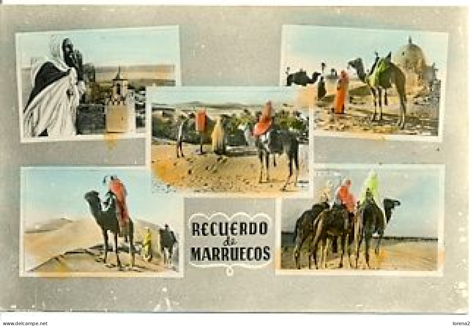 Postal Marruecos. Varias Vistas. 7-afri14 - Andere & Zonder Classificatie