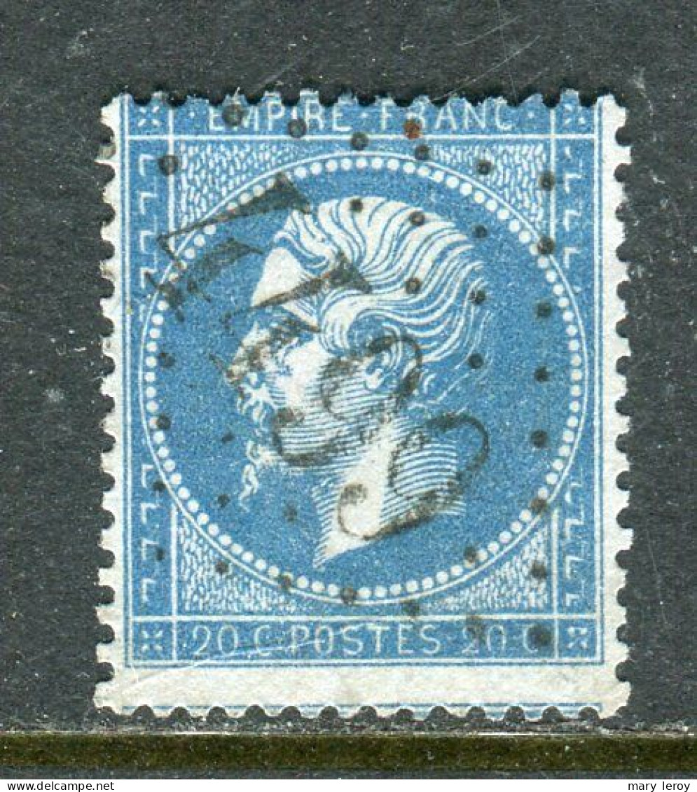 Superbe N° 22 - Cachet GC 4499 ( Le-Lac-Ou-Villers - Doubs ) - 1862 Napoléon III