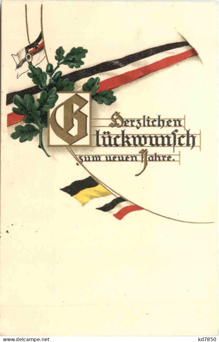 WW1 Neujahr - Weltkrieg 1914-18