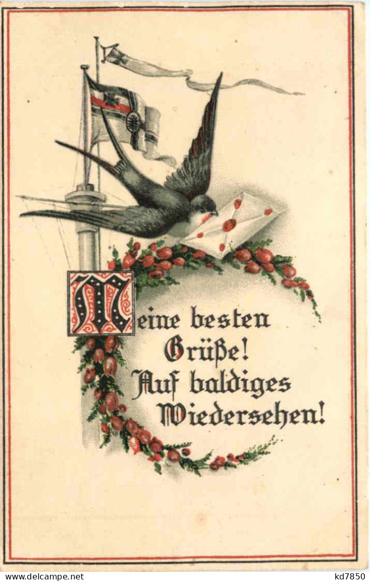 WW1 - Meine Besten Grüsse - Feldpost - Guerra 1914-18