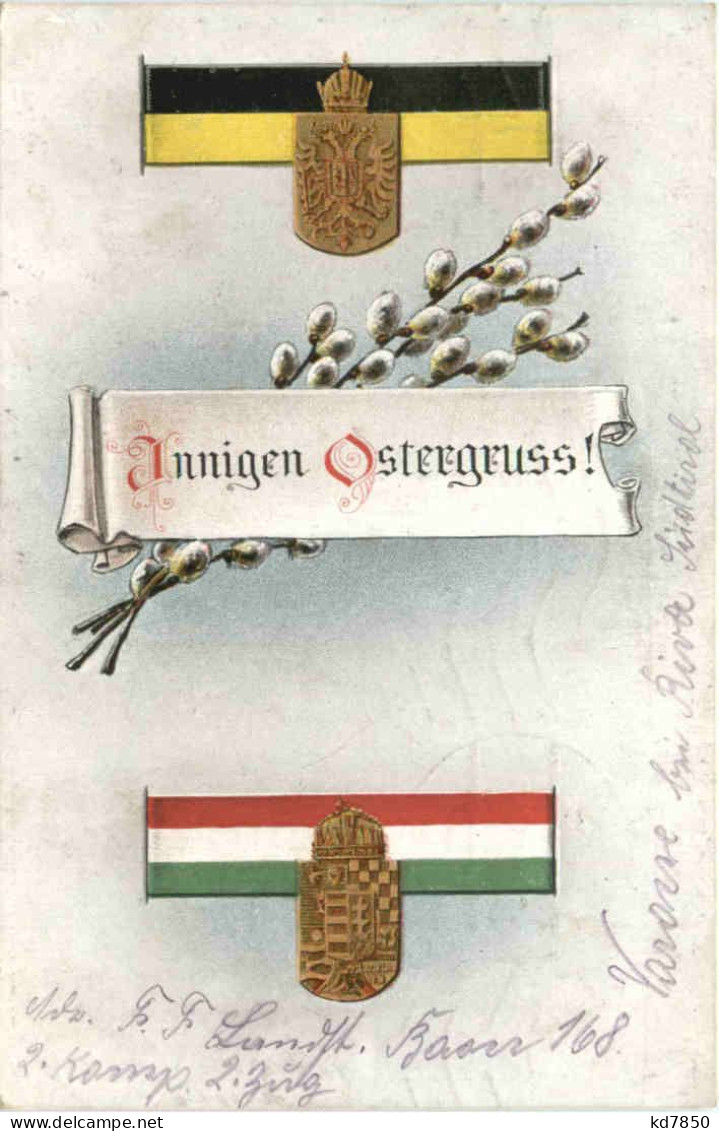 WW1 - Innigen Ostergruss - Guerre 1914-18