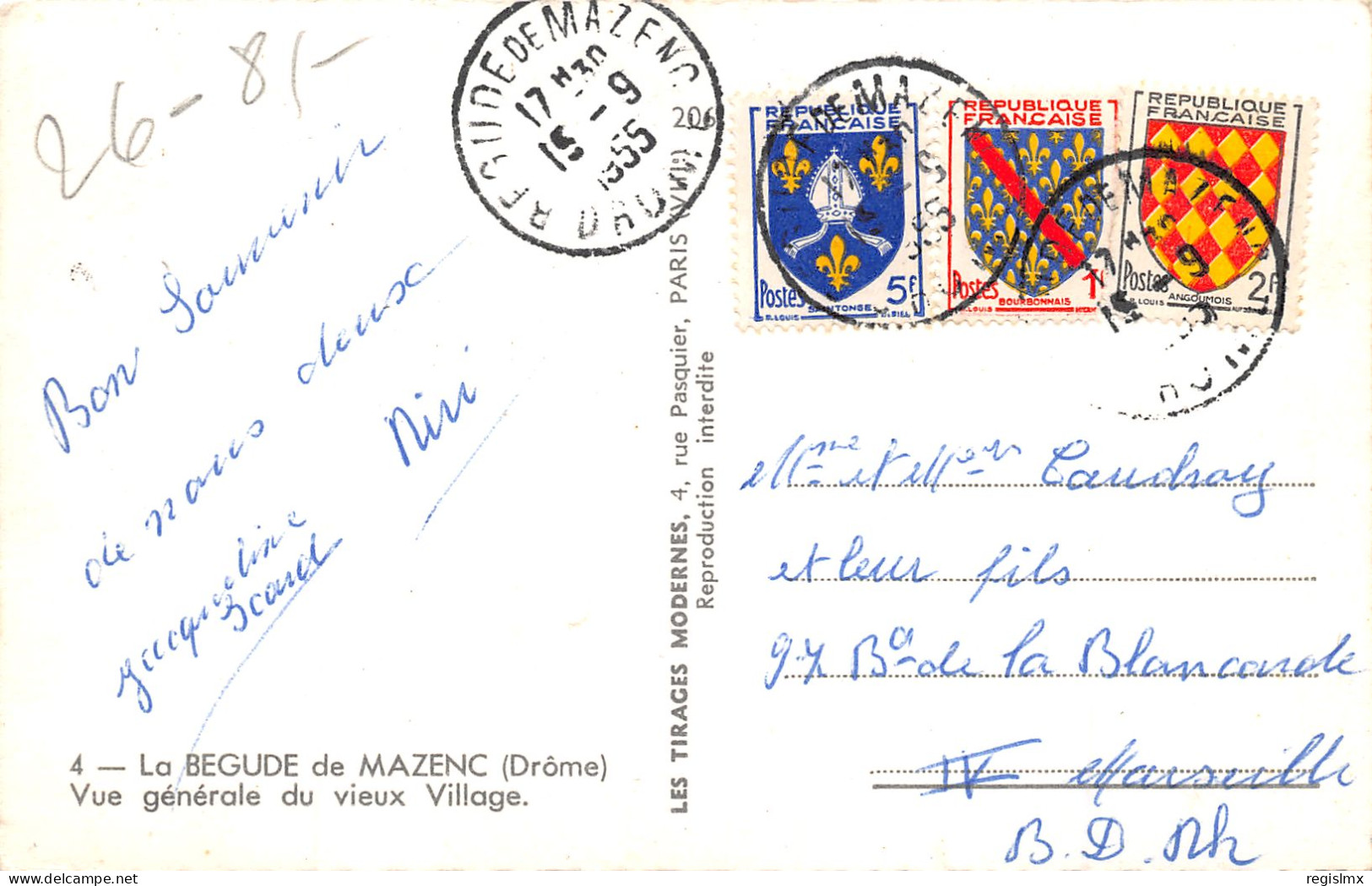 26-LA BEGUDE DE MAZENC-N°362-F/0329 - Other & Unclassified