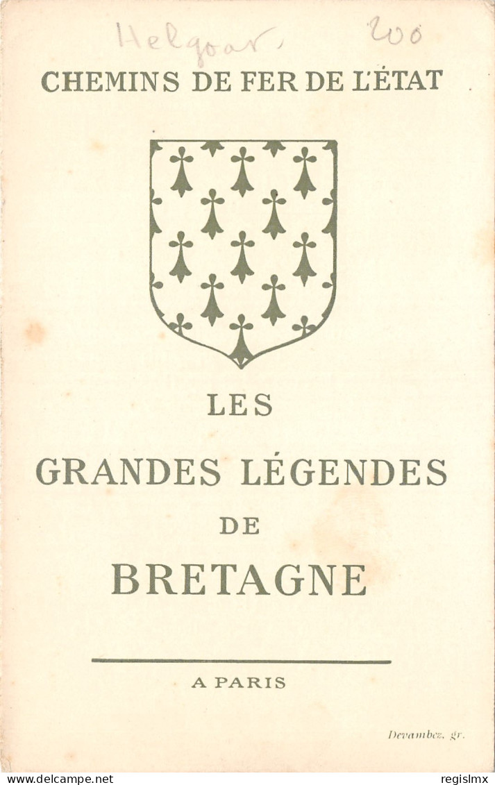 29-CHEMINS DE FER DE L ETAT DE BRETAGNE-N°363-C/0251 - Sonstige & Ohne Zuordnung