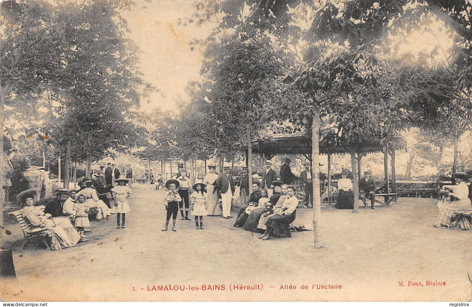 34-LAMALOU LES BAINS-N°363-H/0061 - Lamalou Les Bains