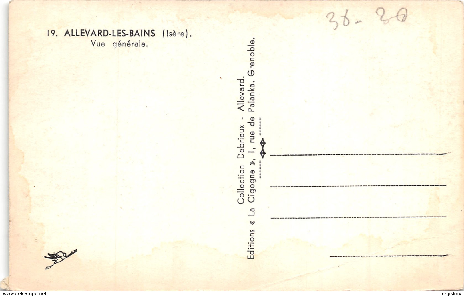 38-ALLEVARD LES BAINS-N°364-C/0091 - Allevard