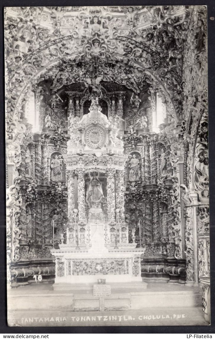 Mexico - Circa 1950 - Puebla - Santa María Tonantzintla - Mexique