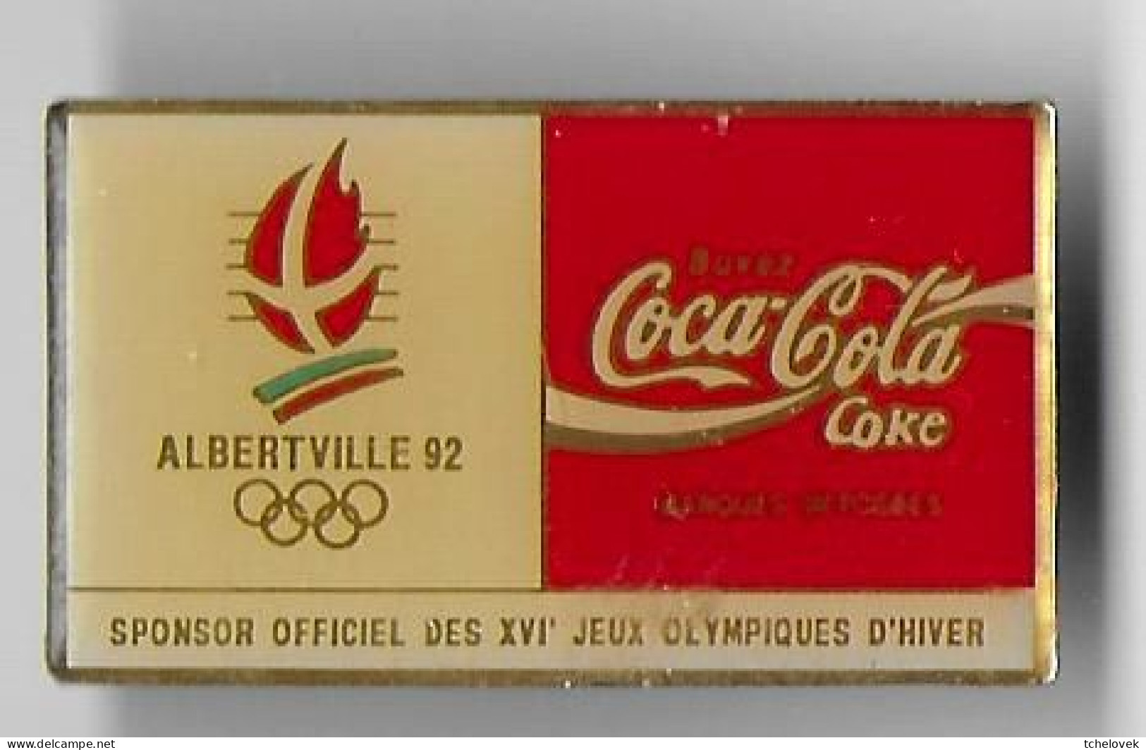 (Divers). Jeux Olympique D'Albertville 1992. Coca Cola Sponsor Officiel - Jeux Olympiques