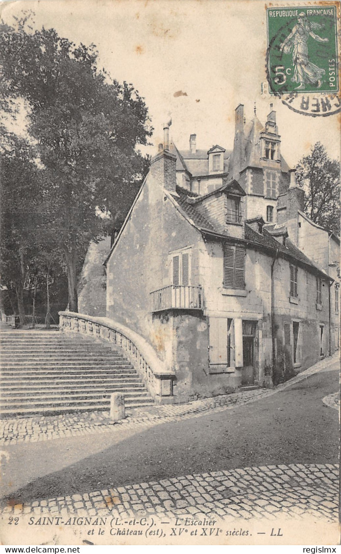 41-SAINT AIGNAN SUR CHER-N°364-G/0185 - Saint Aignan