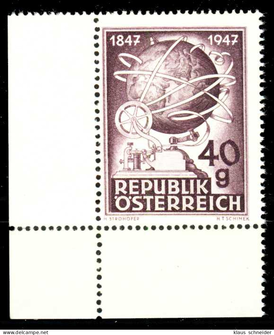 ÖSTERREICH 1947 Nr 837 Postfrisch ECKE-ULI X36BB7E - Ungebraucht