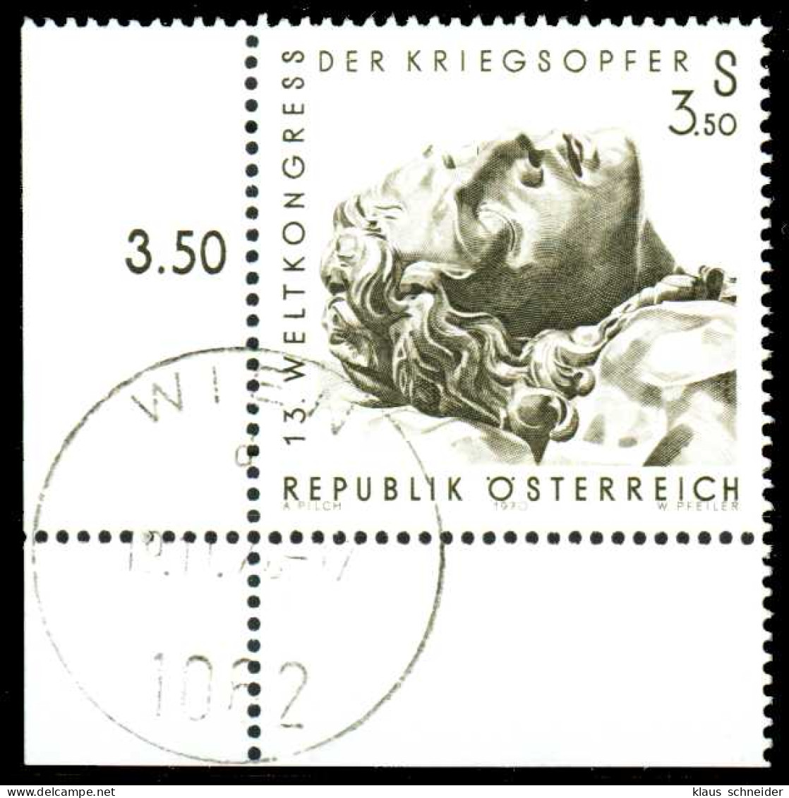 ÖSTERREICH 1970 Nr 1337 Zentrisch Gestempelt ECKE-ULI X36BE4E - Used Stamps