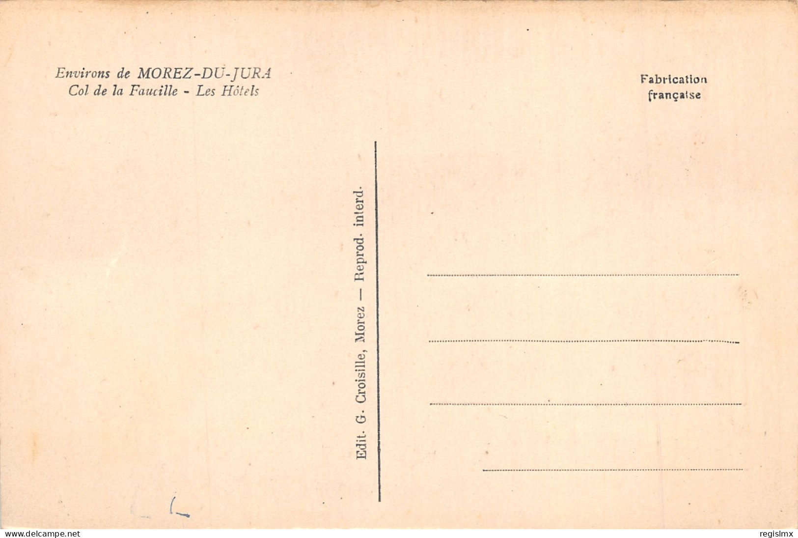 39-MOREZ DU JURA-N°364-E/0285 - Morez