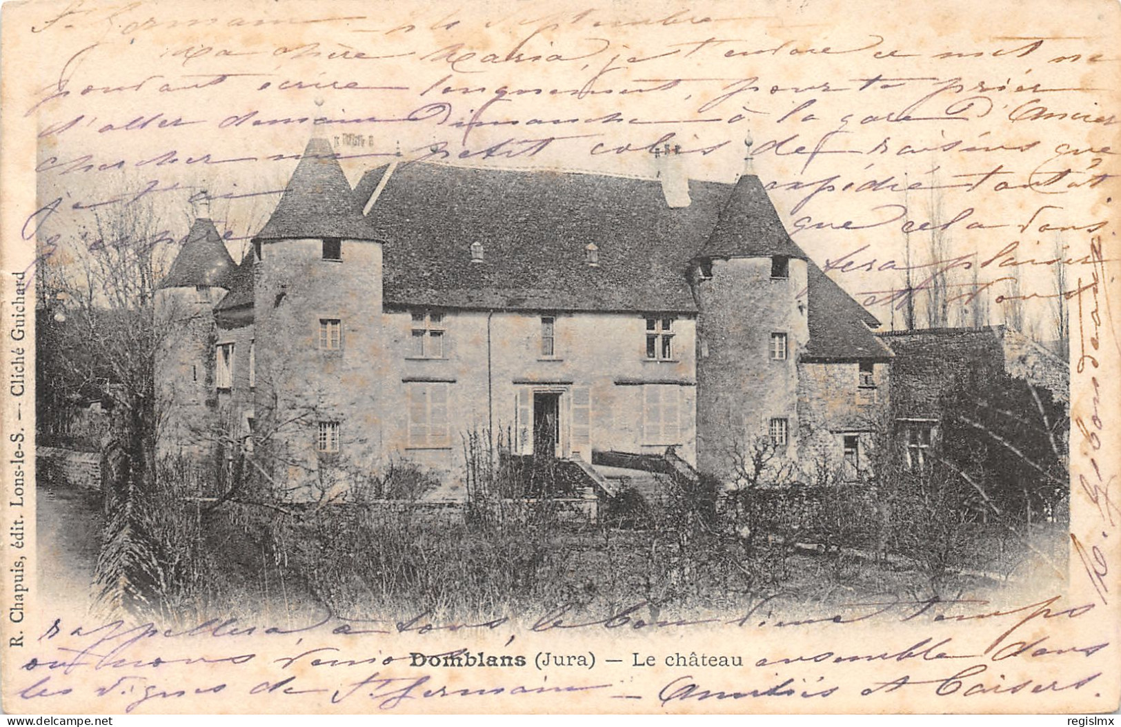 39-DOMBLANS-LE CHÂTEAU-N°364-D/0191 - Sonstige & Ohne Zuordnung