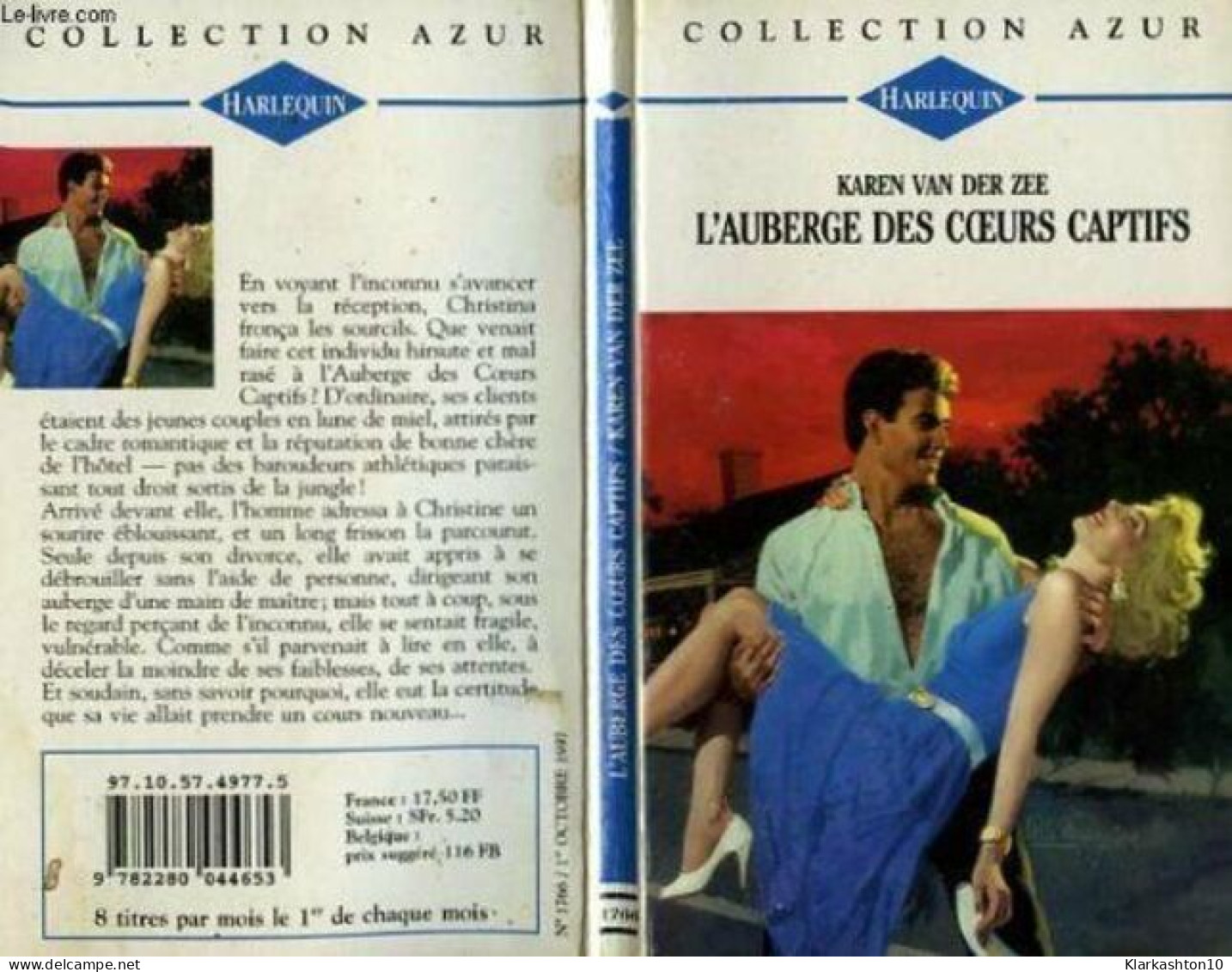 L'auberge Des Coeurs Captifs (Collection Azur) - Autres & Non Classés