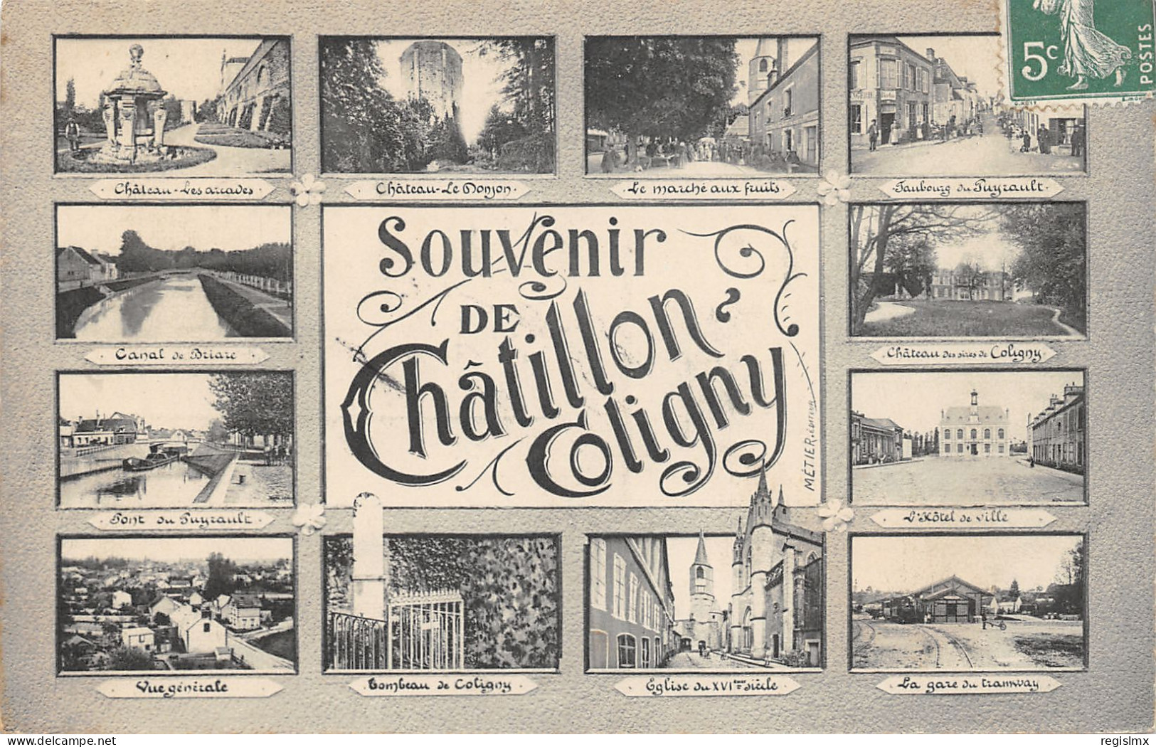 45-CHATILLON COLIGNY-N°365-E/0175 - Chatillon Coligny