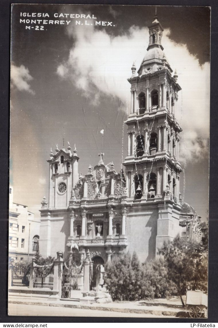 Mexico - Circa 1950 - Monterrey - Iglesia Catedral - Mexiko