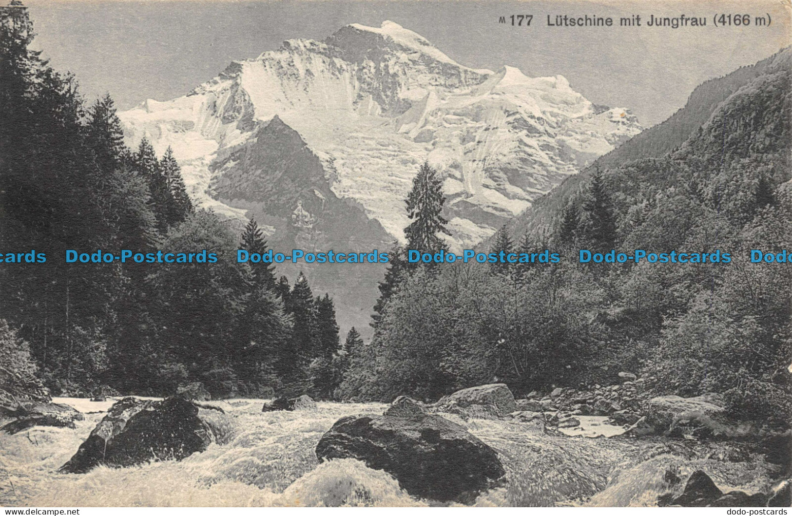 R109877 Lutschine Mit Jungfrau. No 177. B. Hopkins - Monde