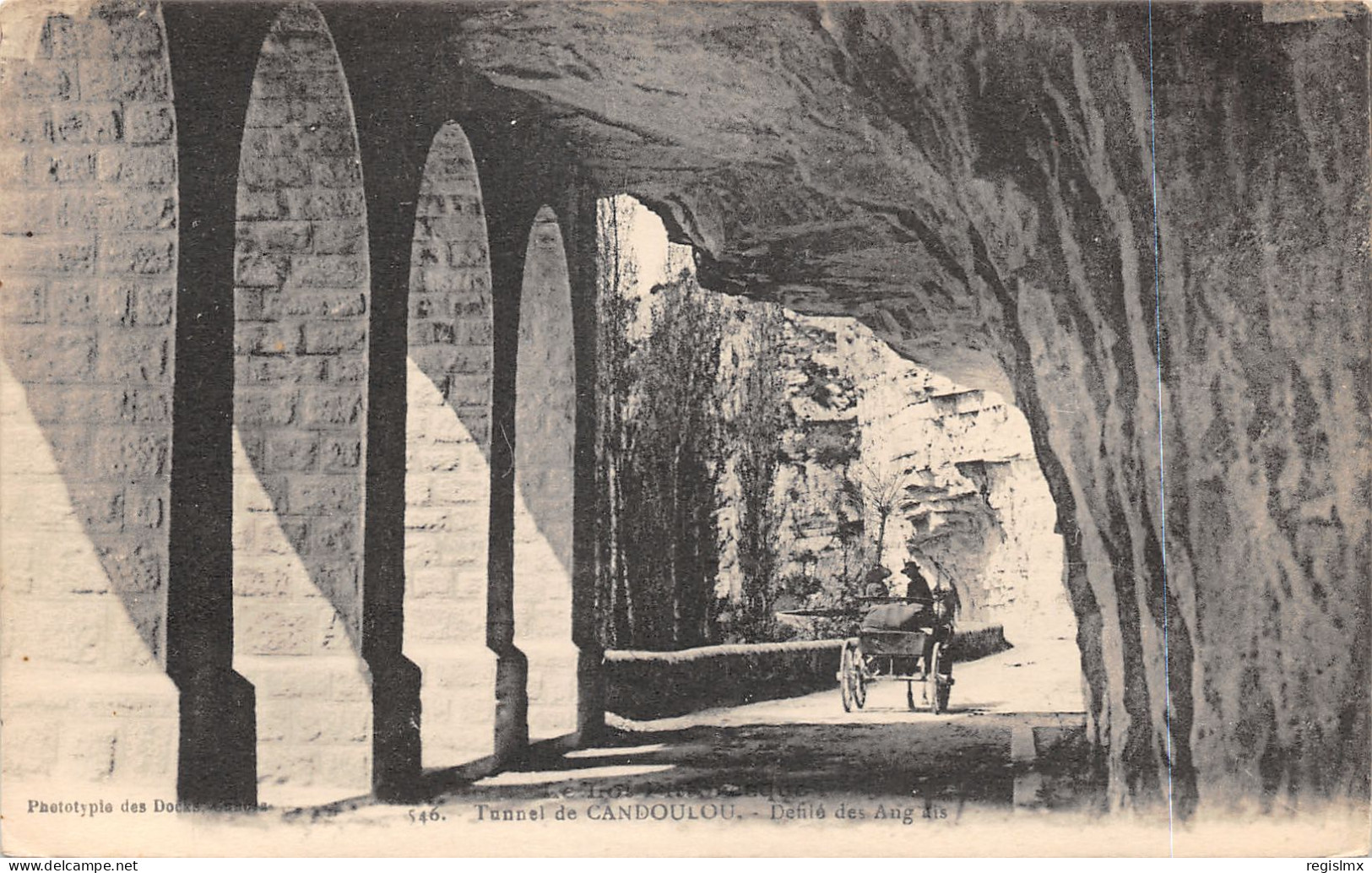 46-CANDOULOU-LE TUNNEL-N°366-B/0311 - Sonstige & Ohne Zuordnung