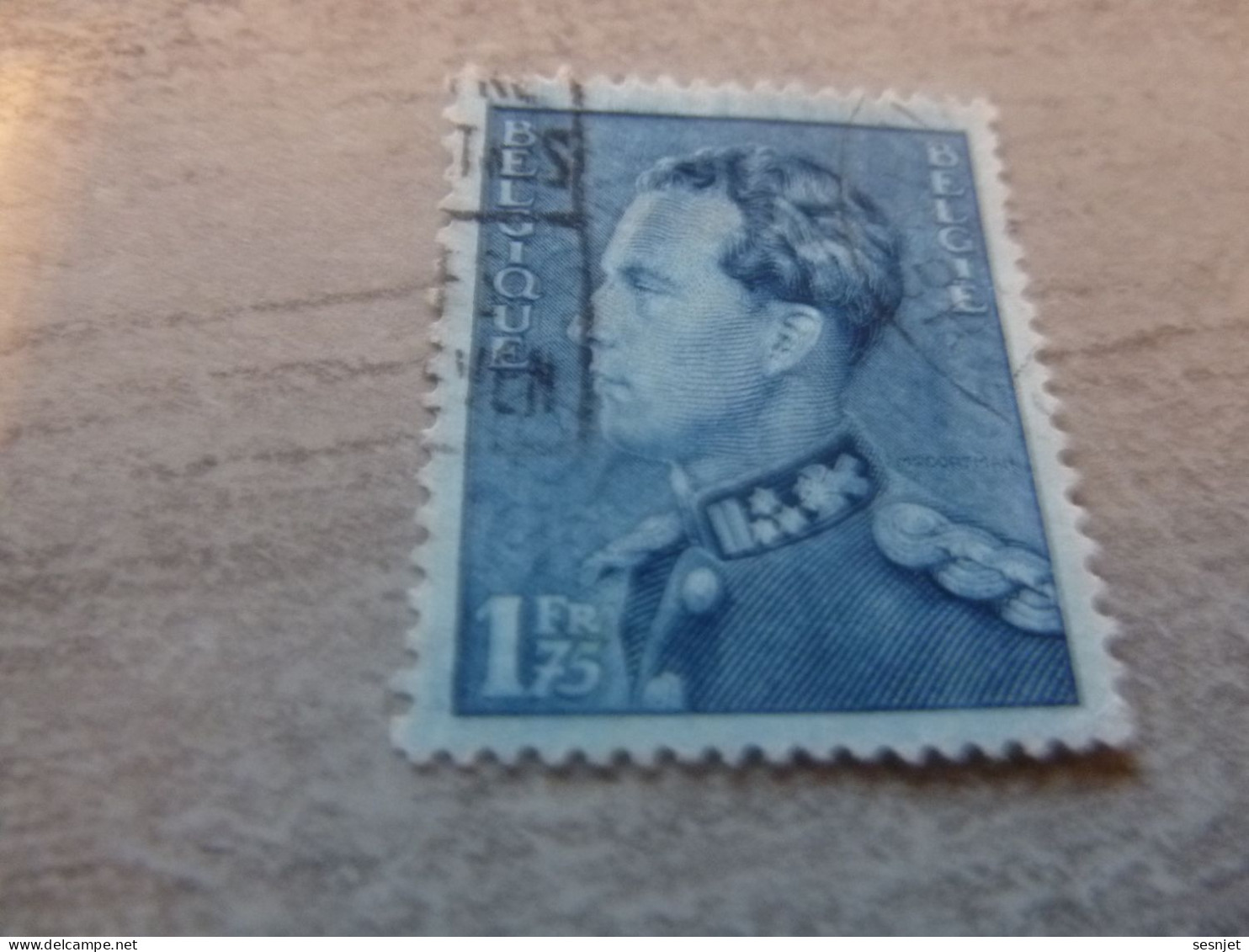 Belgique - Roi Léopold - 1f.75 - Bleu - Oblitéré - Année 1951 - - Used Stamps