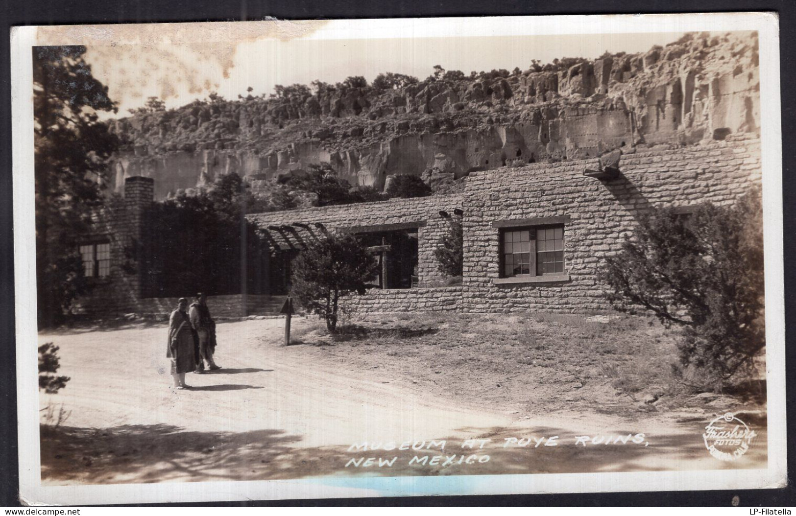 United States - Circa 1950 - Los Alamos - Puye Ruins Museum - Sonstige & Ohne Zuordnung