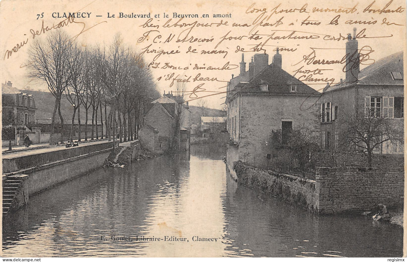 58-CLAMECY-N°368-G/0351 - Clamecy