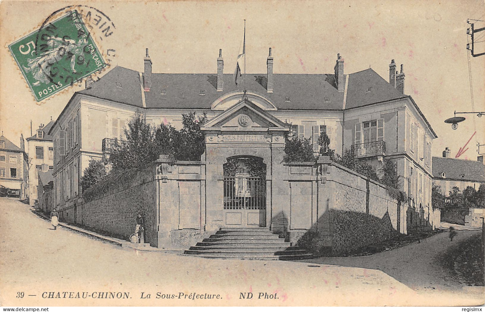 58-CHÂTEAU CHINON-N°368-G/0075 - Chateau Chinon