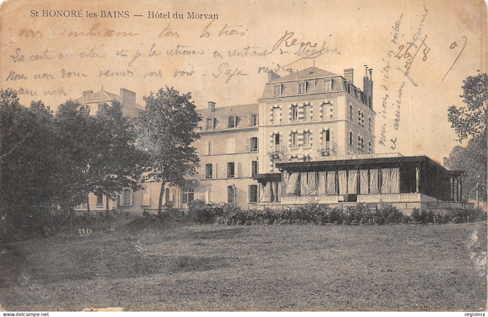 58-SAINT HONORE LES BAINS-N°369-F/0263 - Other & Unclassified