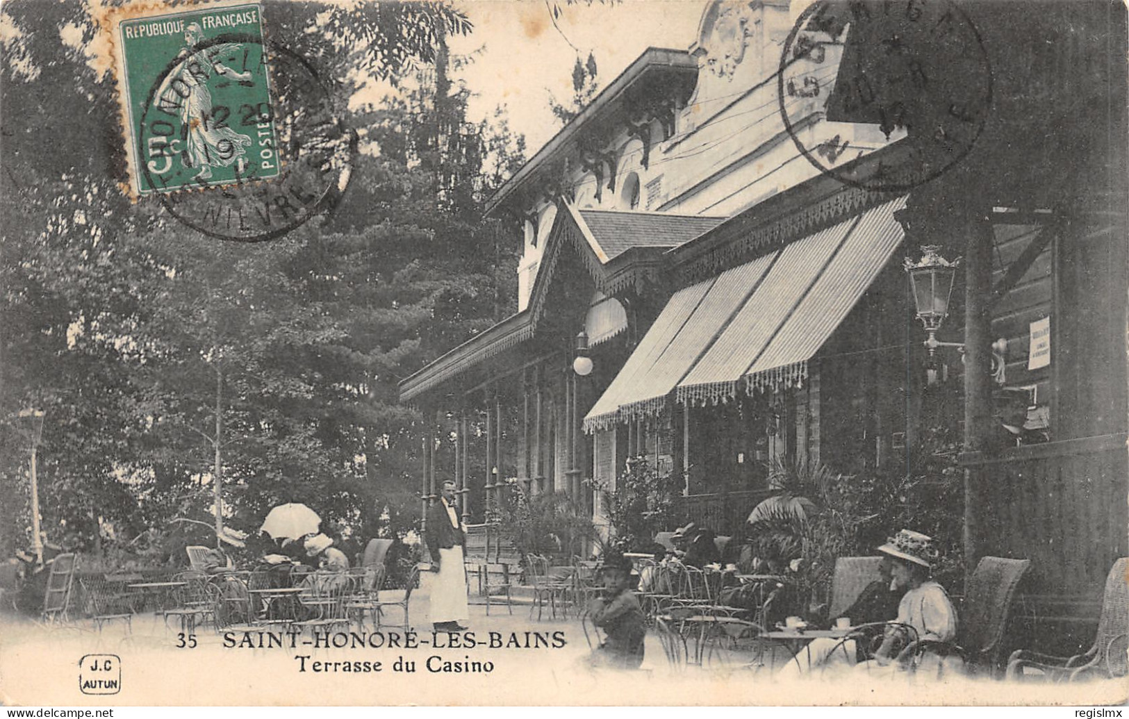 58-SAINT HONORE LES BAINS-N°369-F/0221 - Other & Unclassified