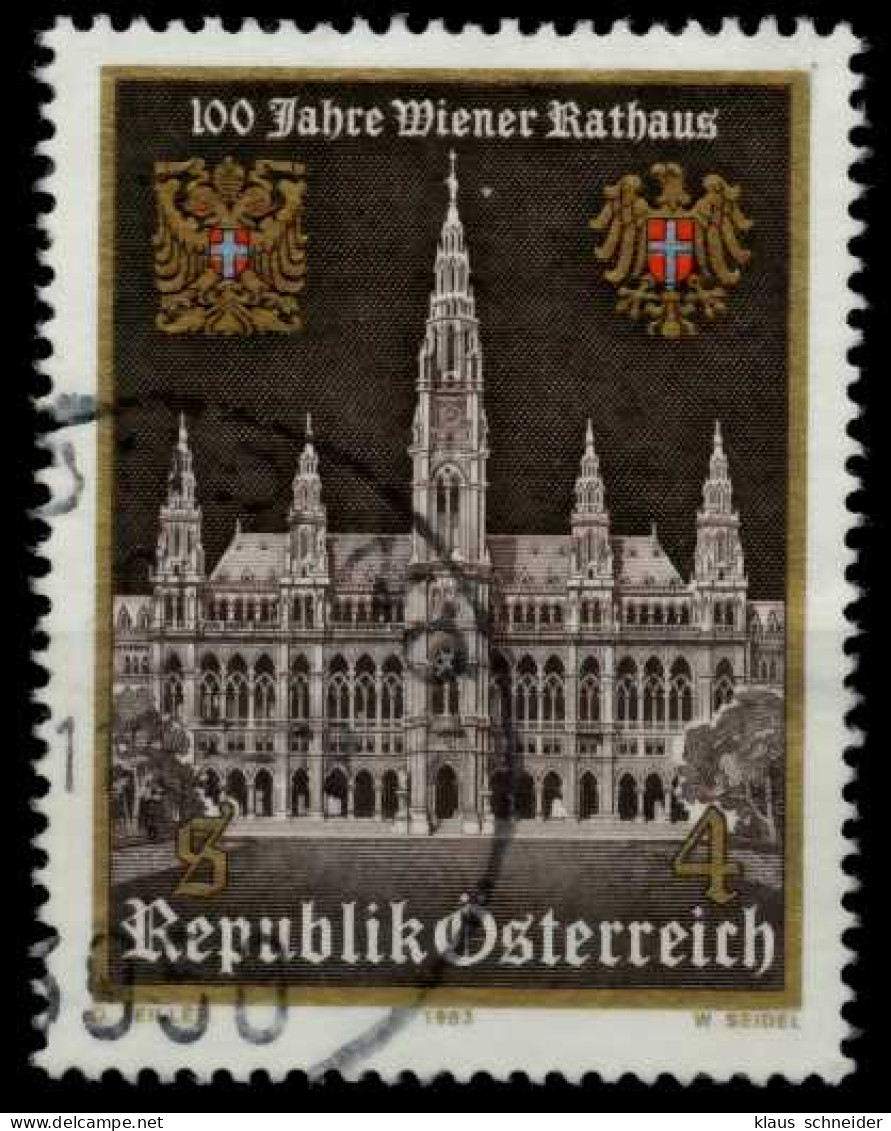 ÖSTERREICH 1983 Nr 1752 Zentrisch Gestempelt X6FDA0E - Gebruikt