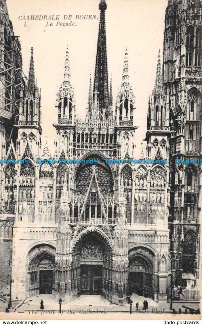 R110465 Cathedrale De Rouen. La Facade. B. Hopkins - Welt