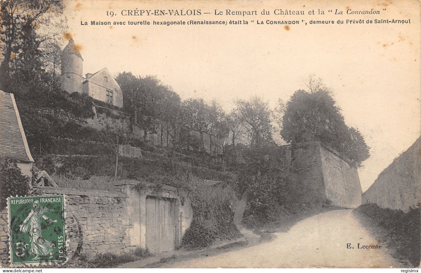 60-CREPY EN VALOIS-N°370-E/0021 - Crepy En Valois