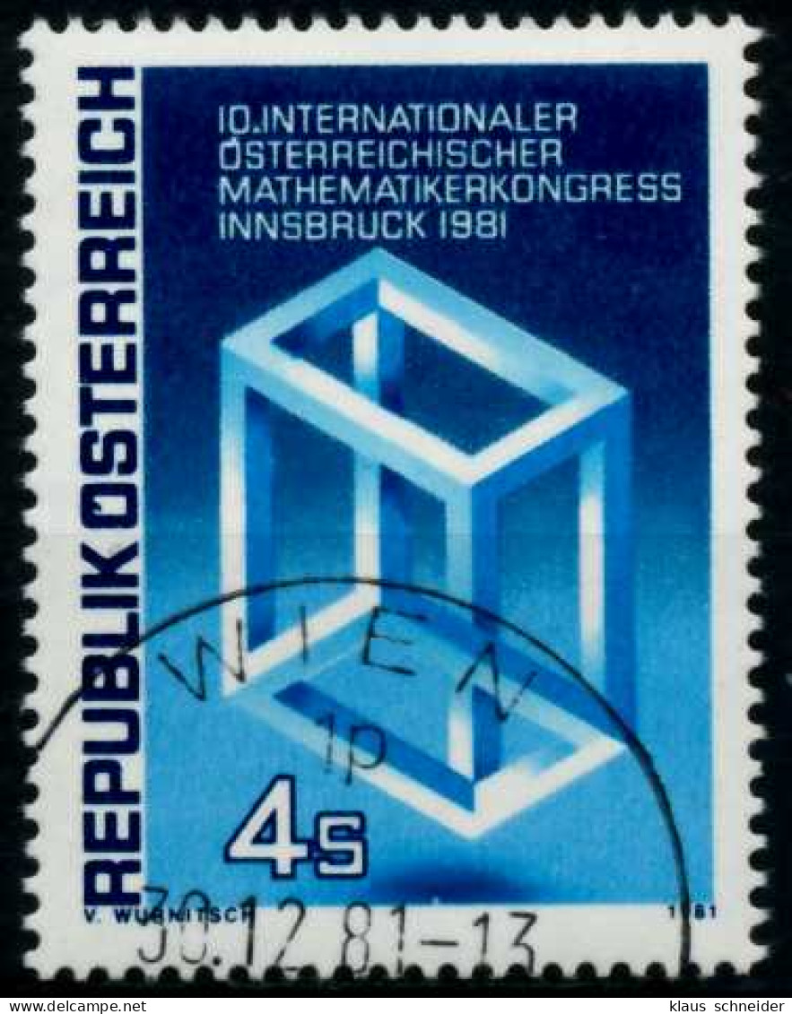 ÖSTERREICH 1981 Nr 1680 Zentrisch Gestempelt X7F32DA - Oblitérés