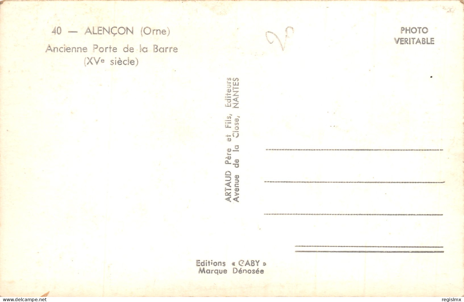 61-ALENCON-N°370-H/0221 - Alencon