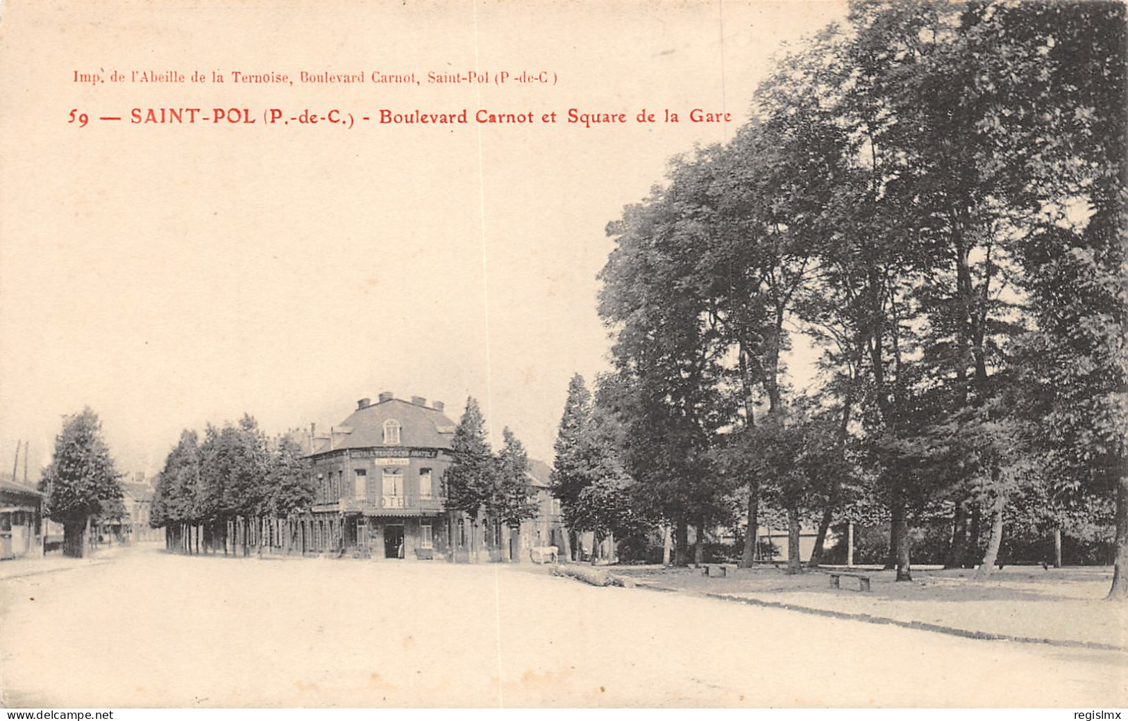 62-SAINT POL SUR TERNOISE-N°371-D/0353 - Saint Pol Sur Ternoise