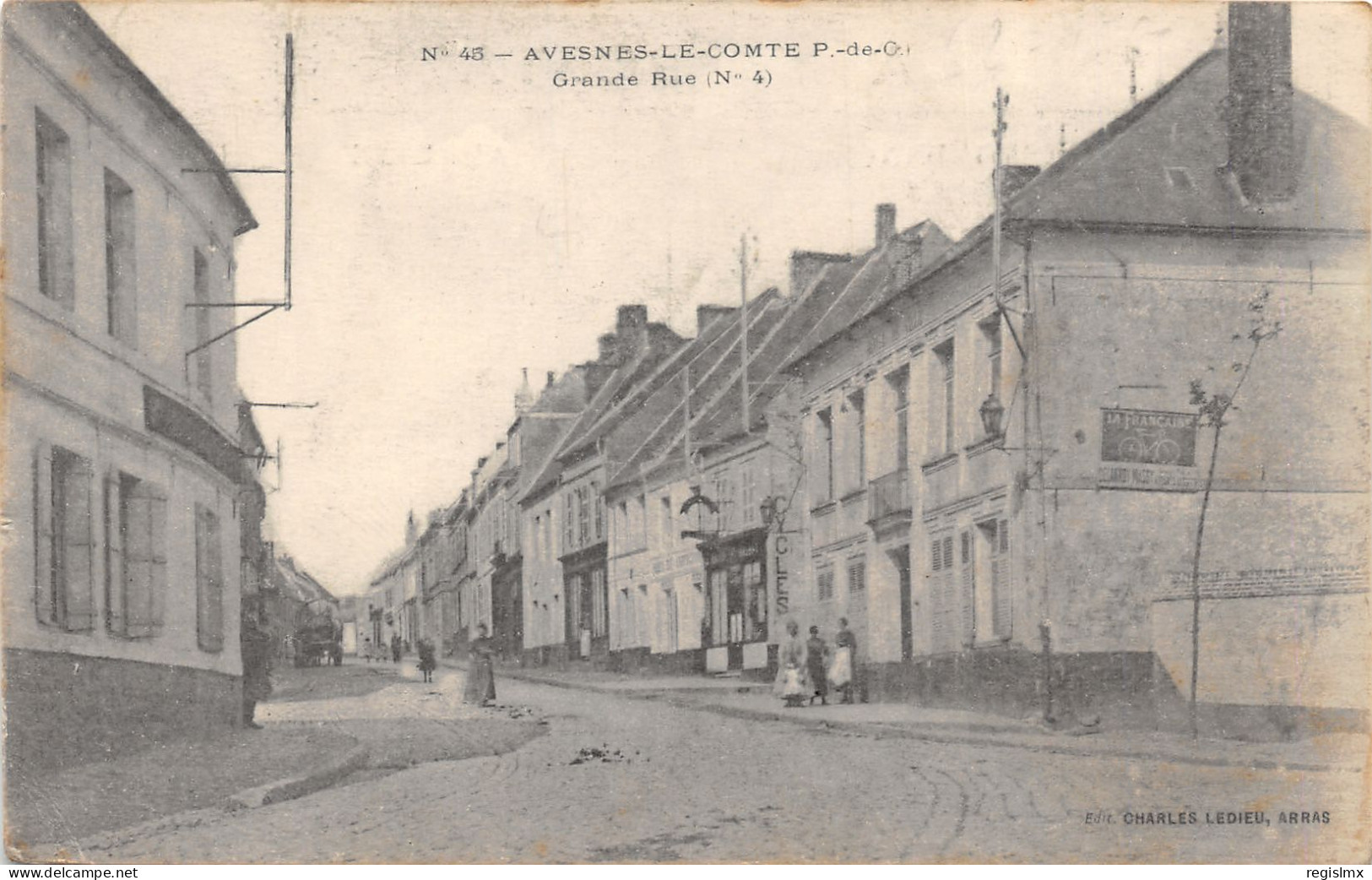 62-AVESNES LE COMTE-N°371-C/0263 - Avesnes Le Comte